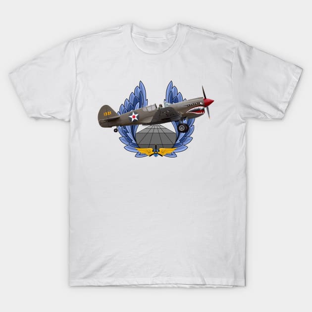 P-40 Warhawk T-Shirt by sibosssr